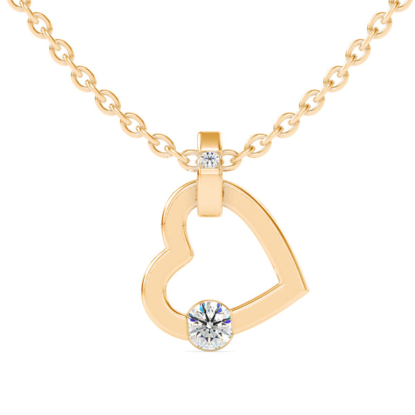 Double Heart Delight Pendant