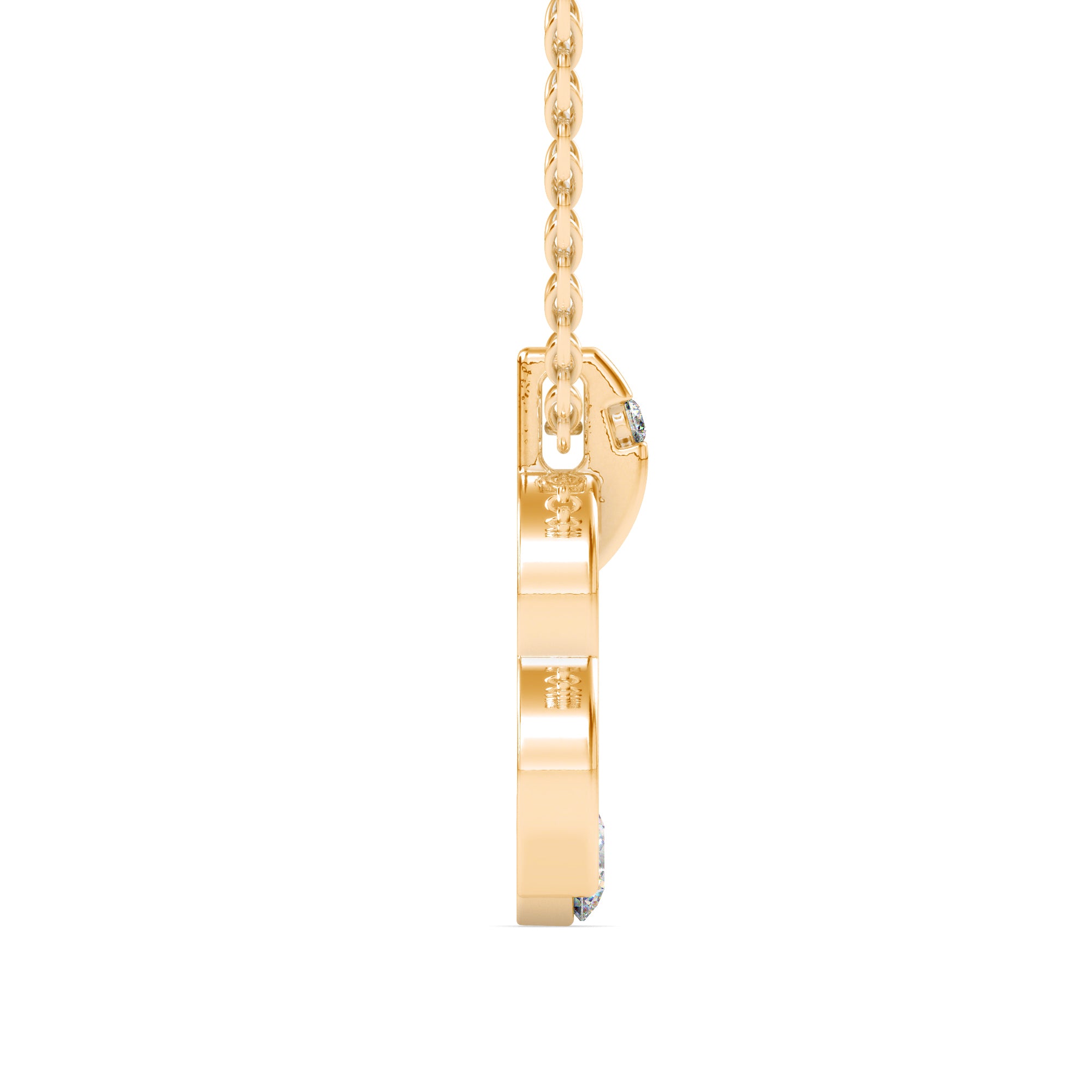Double Heart Delight Pendant