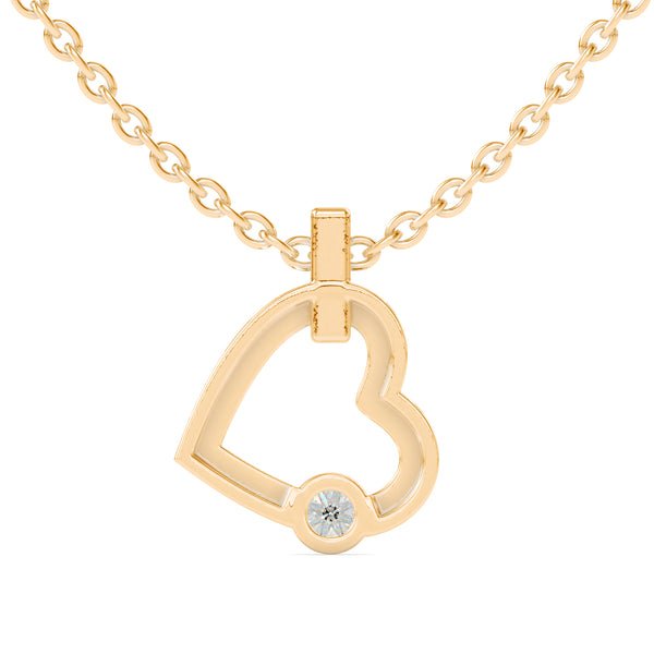 Double Heart Delight Pendant