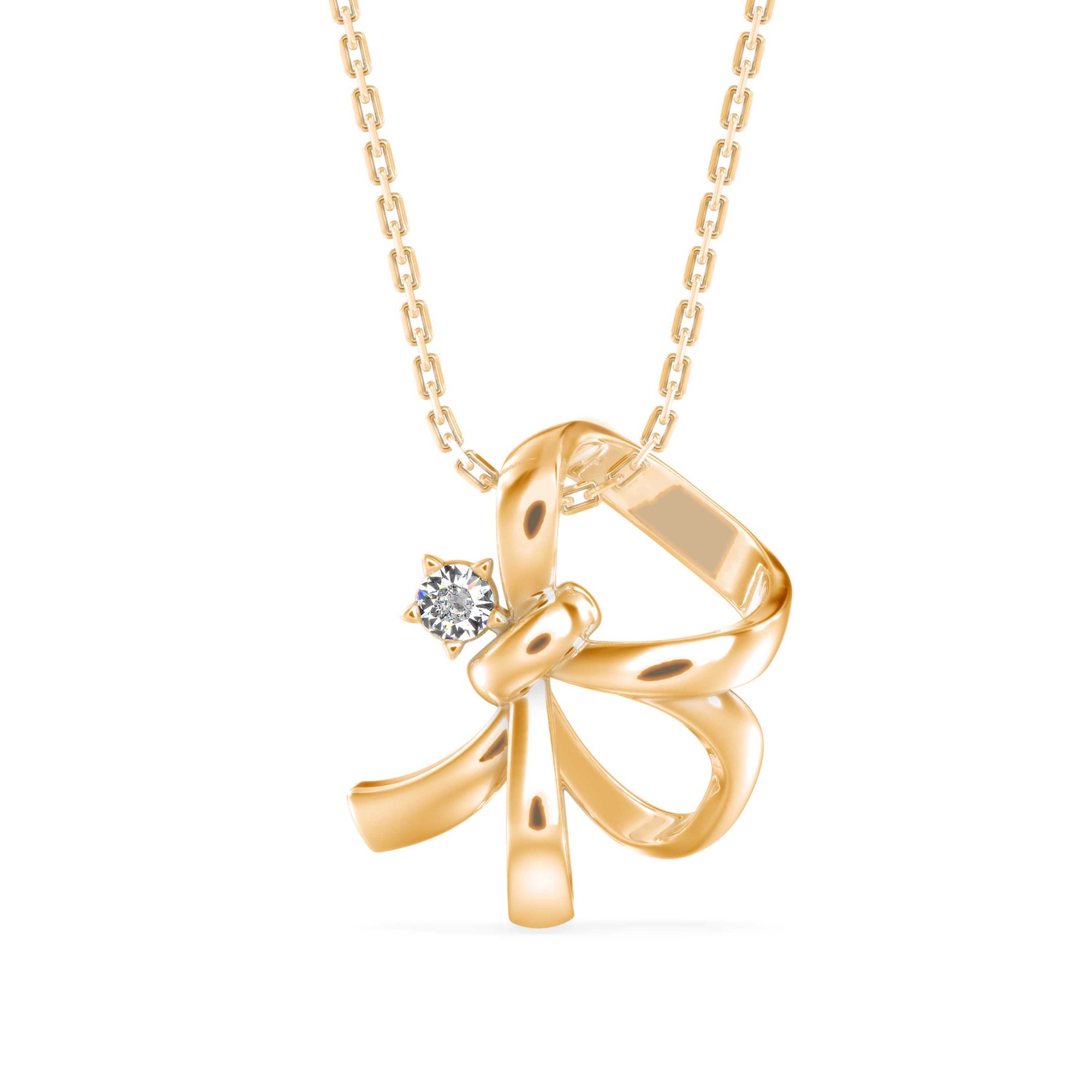 Elegant Bow Pendant