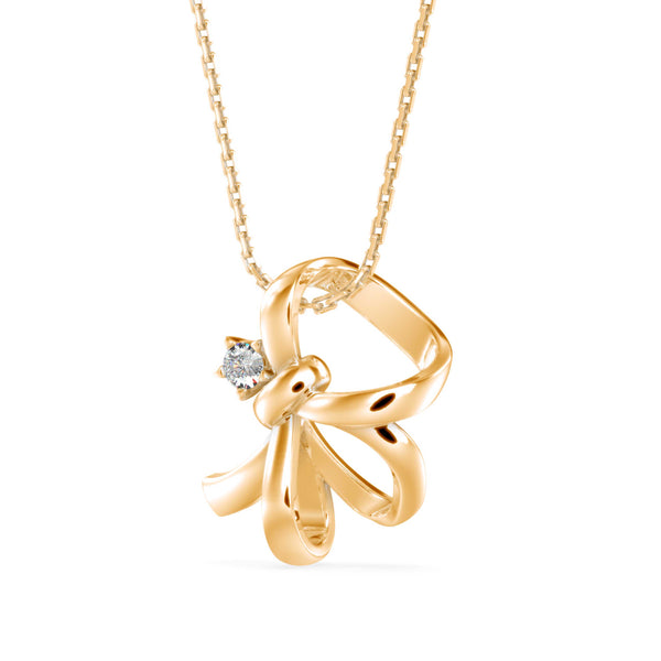 Elegant Bow Pendant