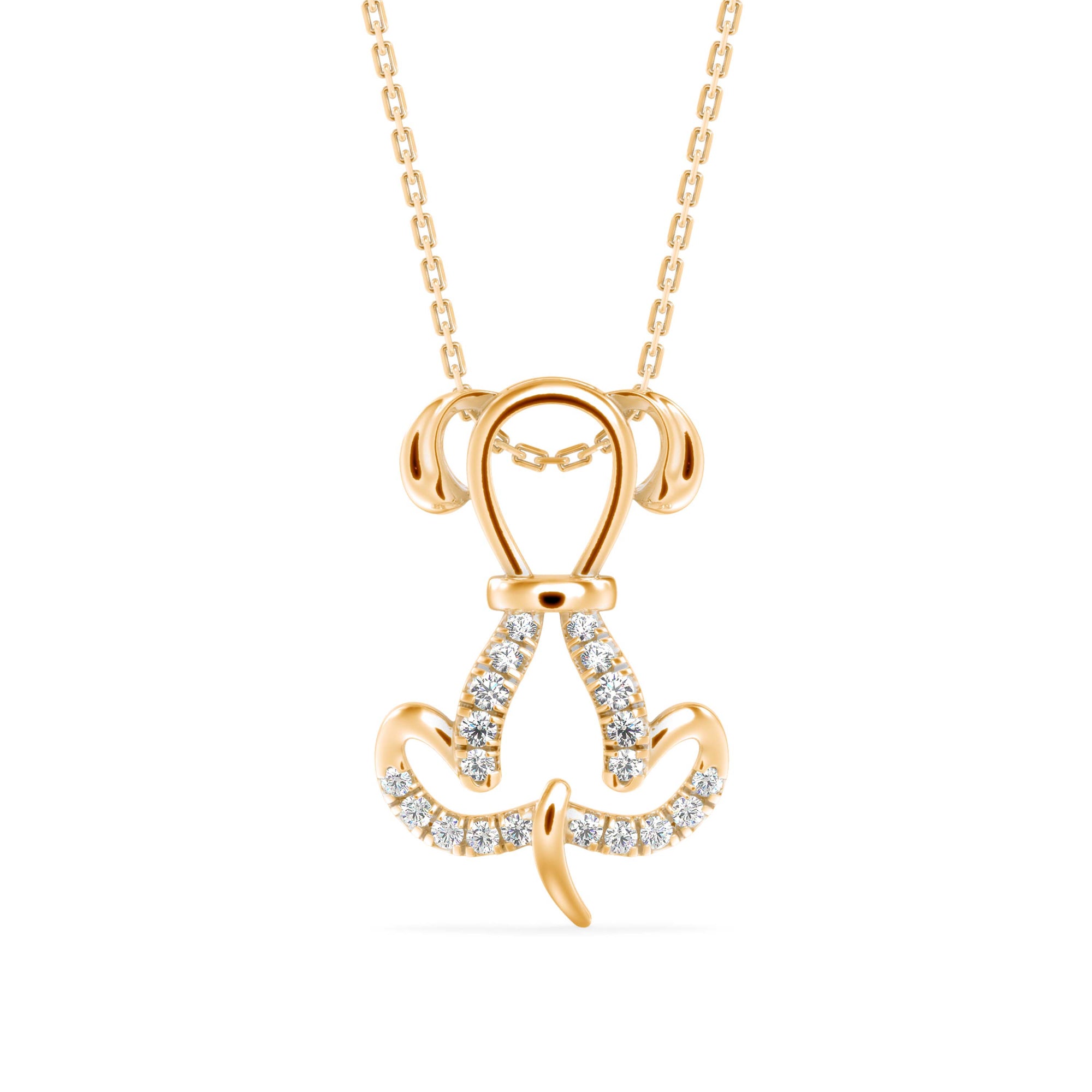 Puppy Love Anchor Pendant