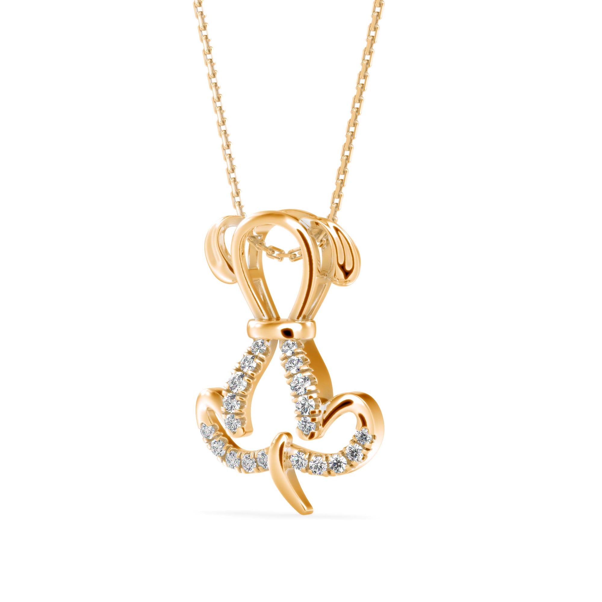 Puppy Love Anchor Pendant