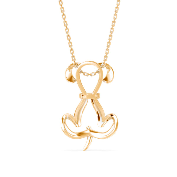 Puppy Love Anchor Pendant