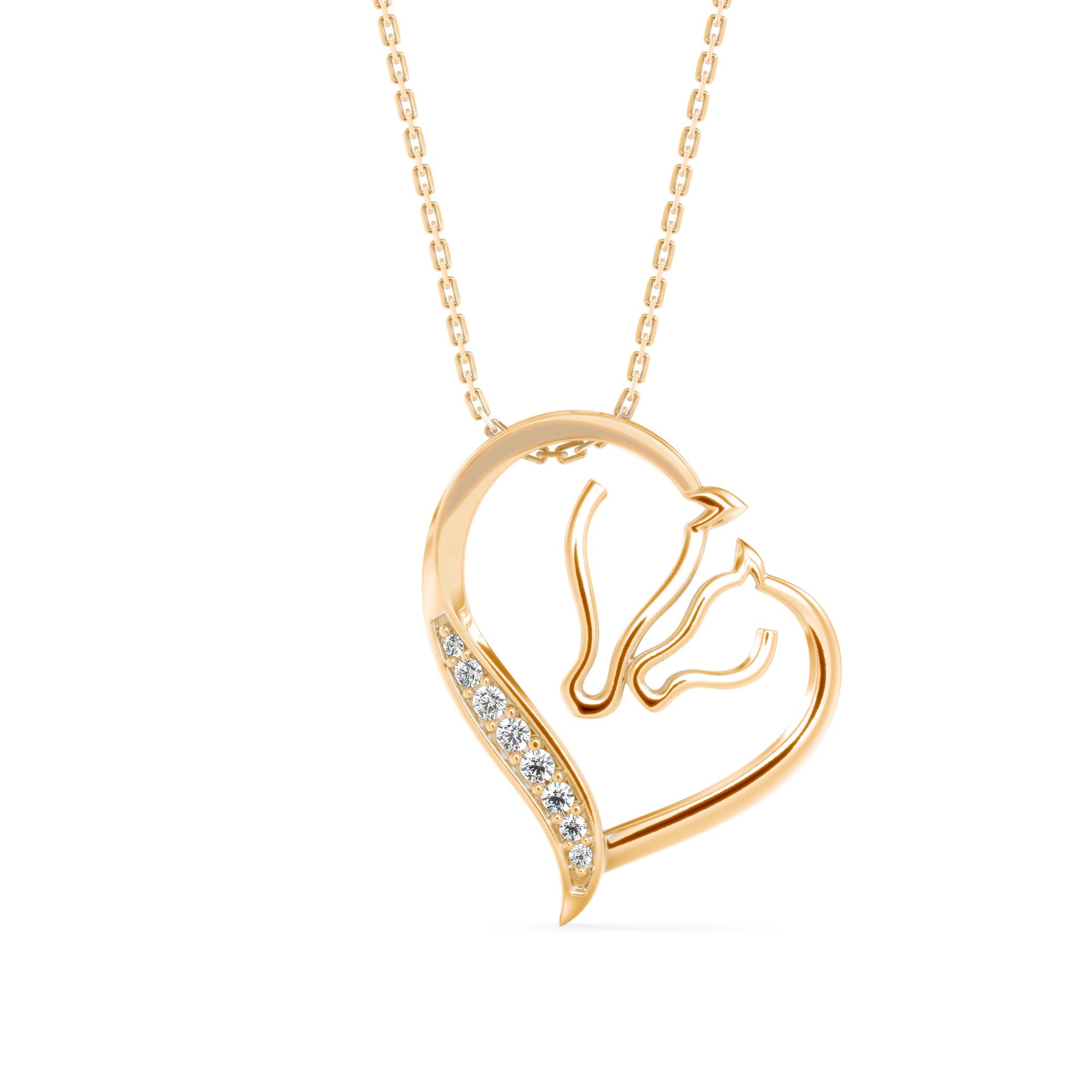Heart of a Horse Pendant