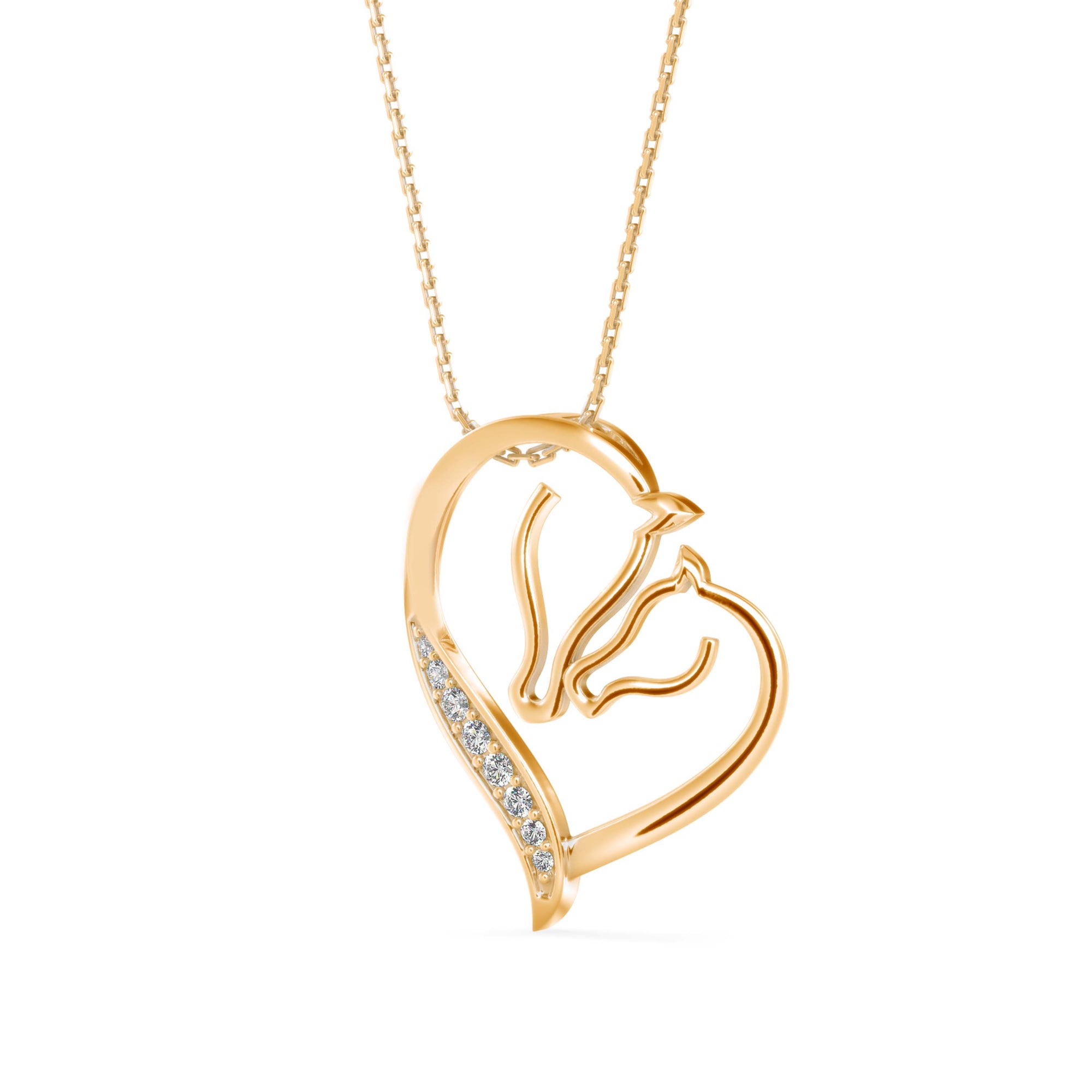 Heart of a Horse Pendant