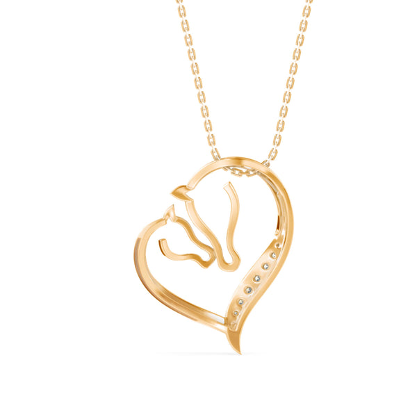 Heart of a Horse Pendant