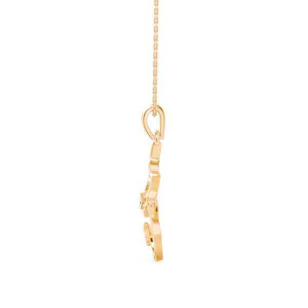 Purrfect Petal Pendant