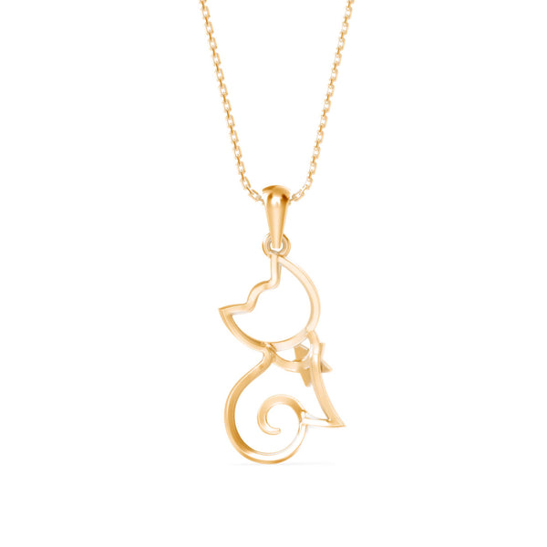 Purrfect Petal Pendant