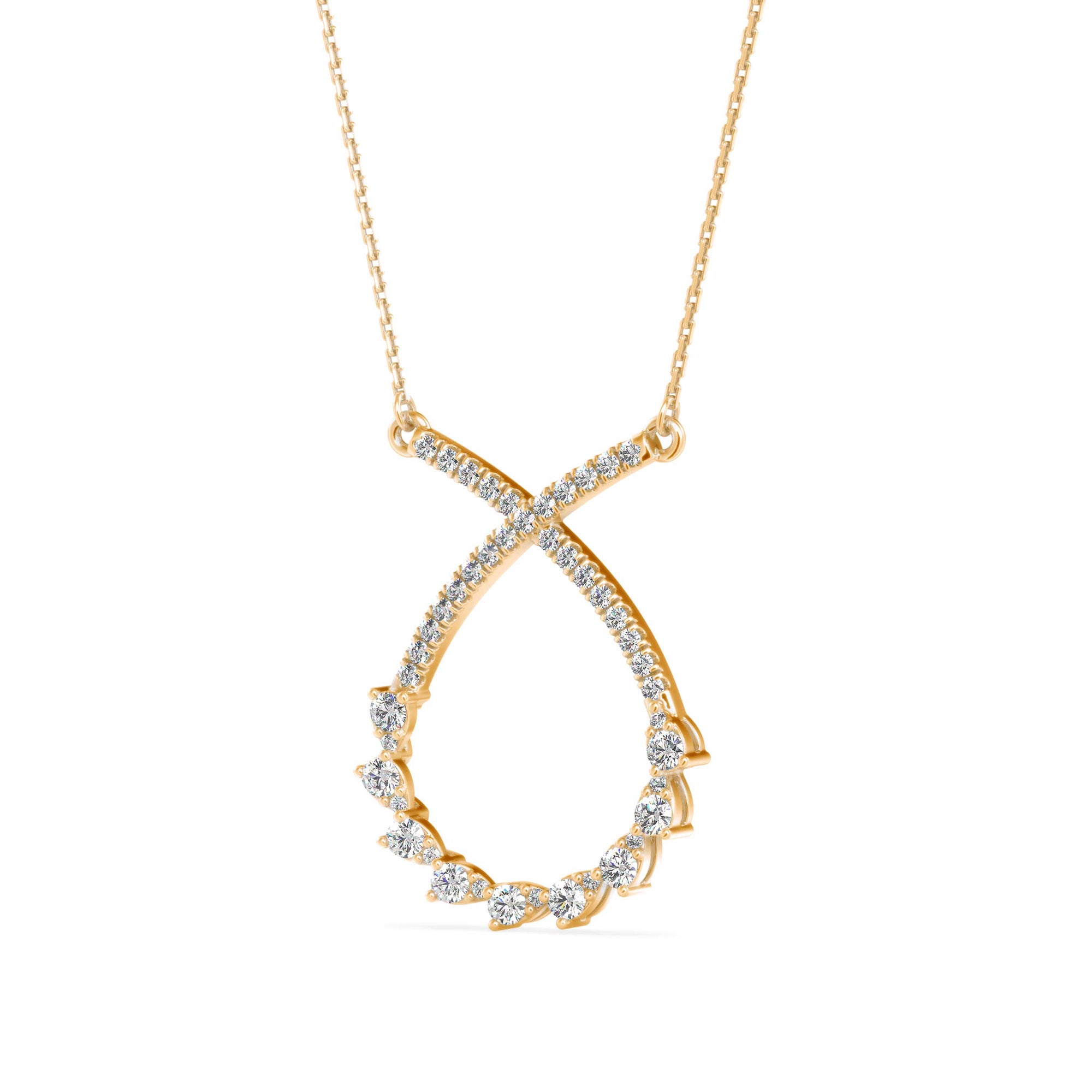 Drop Cross Pendant