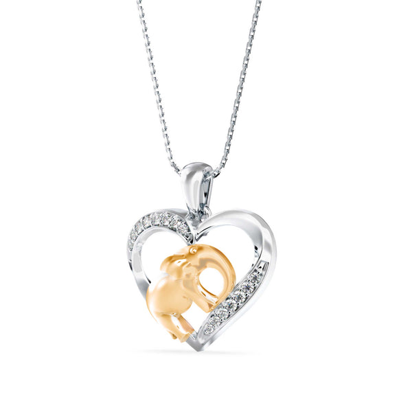 Elephant Heart Pendant