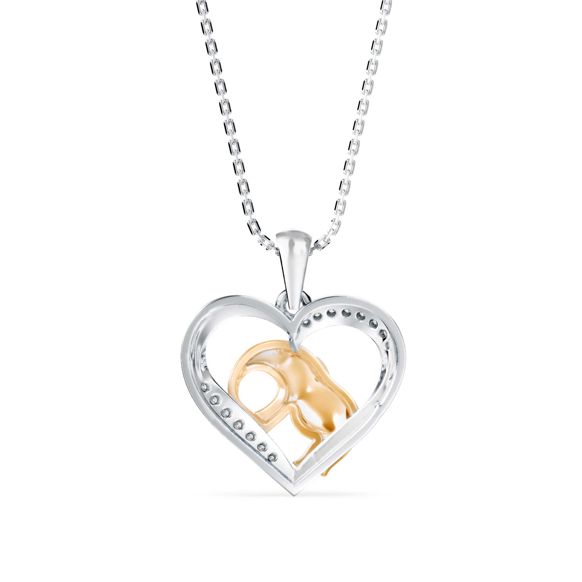 Elephant Heart Pendant