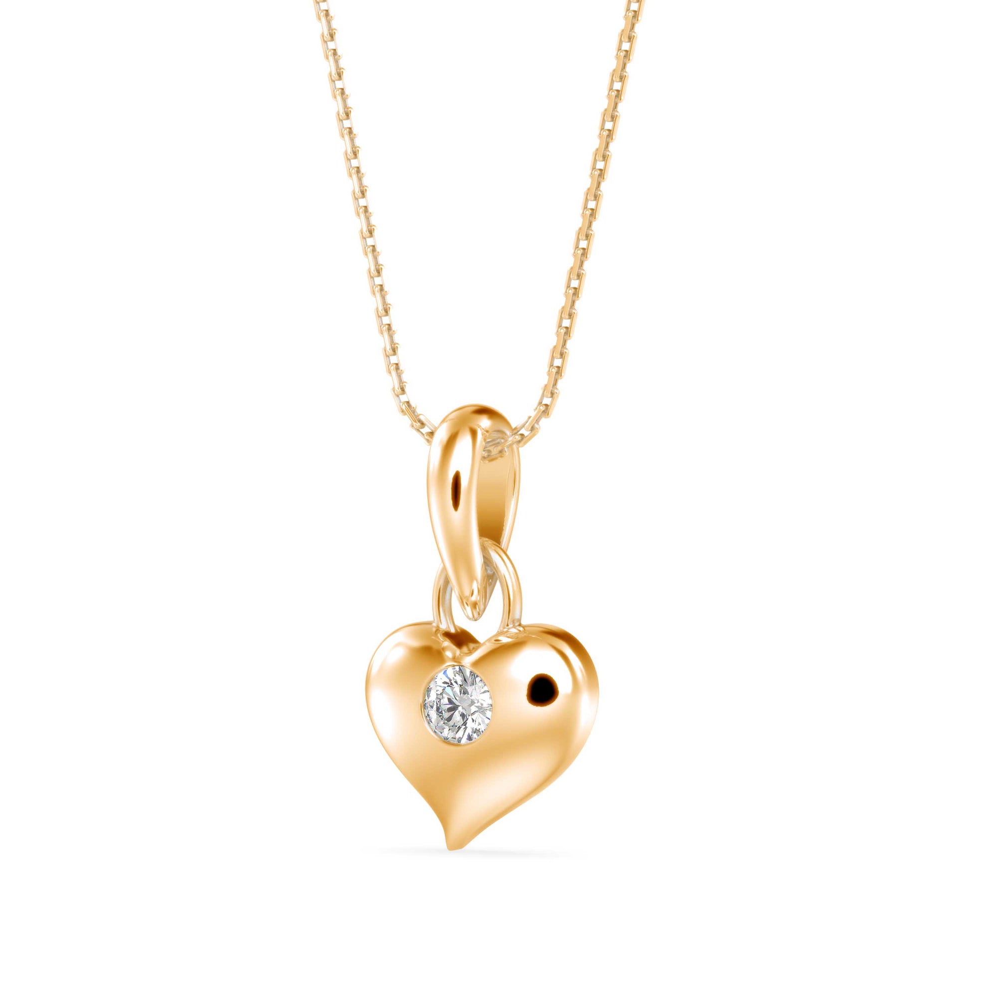 Blue Heart Pendant