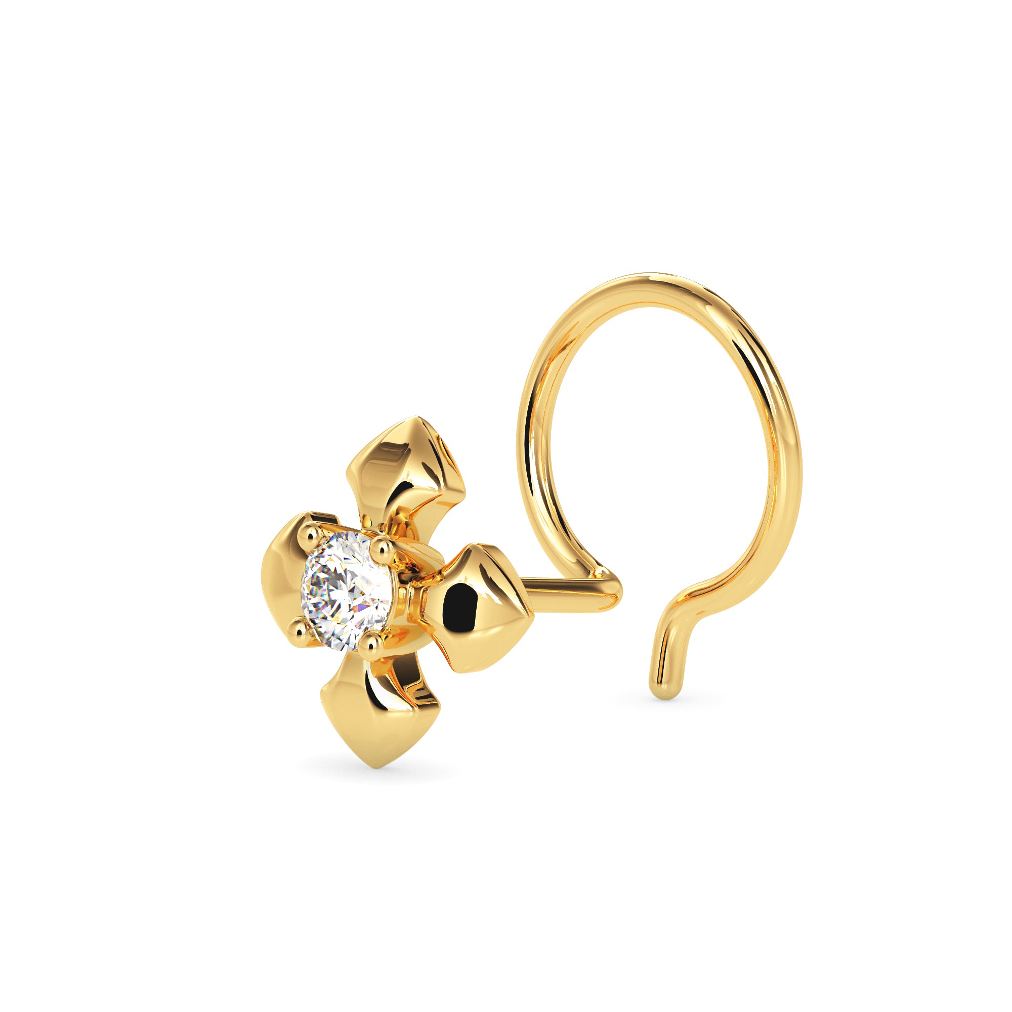 Quad Directional Nose Pin