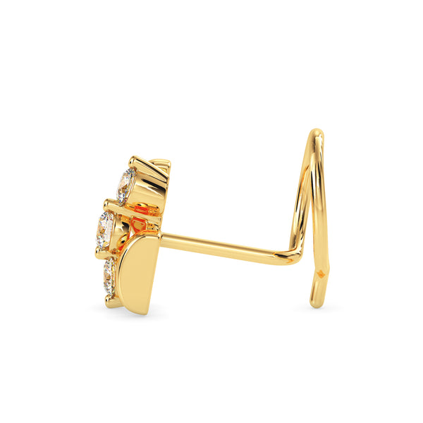 Sandwich Nose Pin
